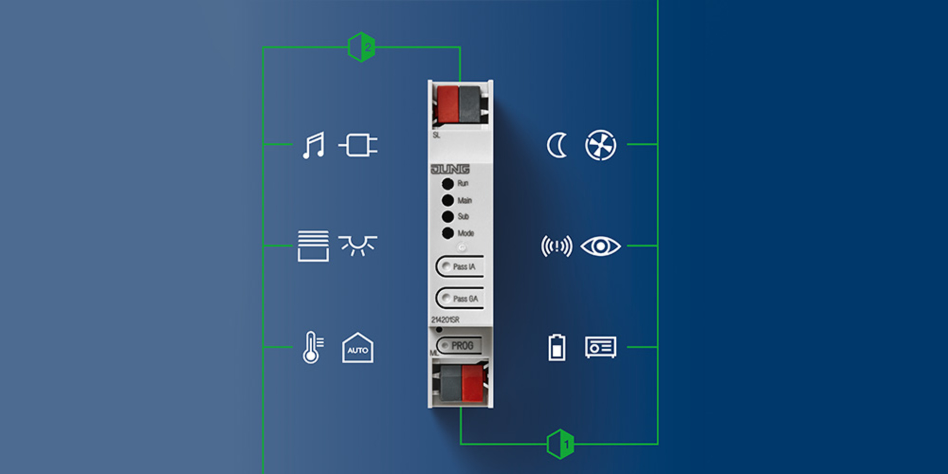 KNX Bereichs- und Linienkoppler bei Elektro Kleinschroth GmbH in Marktsteft